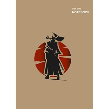 Imagem de White Dot Grid sketchbook: sketchbook Dotted Grid, 110 College Ruled Paper, (8.27 x 11.69 inches) A4, Rurouni Kenshin Wandering Samurai Cartoon Notebook Cover.