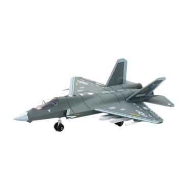 Imagem de Esquirla 1:72 J35 Modelo de avião Plano de simulação colecionável Exiba Ornament Fighter Aircraft para barra de mesa de barra de barra