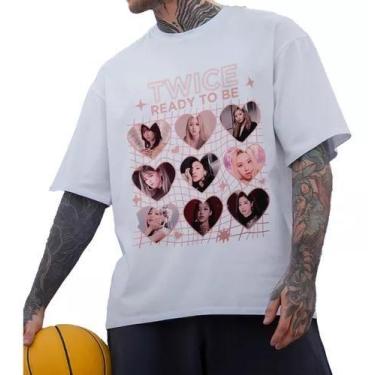 Imagem de Camiseta Básica Twice Integrantes Kpop World Tour "Ready To Be" - Loja