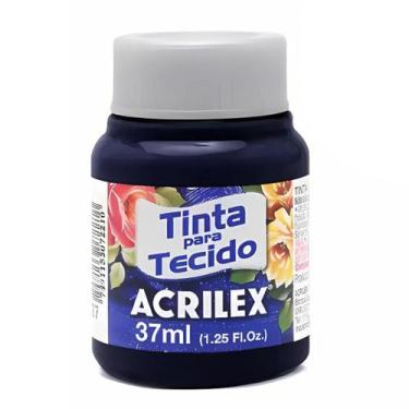 Imagem de Tinta Para Tecido Acrilex Fosca 37ml Escolha a Cor, 544 - AZUL MARINHO