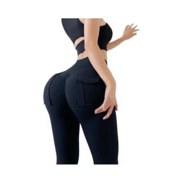 Imagem de Leggings de Yoga e Fitness para Mulheres - Cintura Alta, Elástica e Co