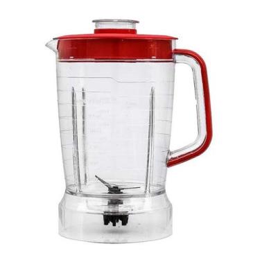 Imagem de Copo Liquidificador Mondial Premium L1000 Vermelho Cristal, Vermelho