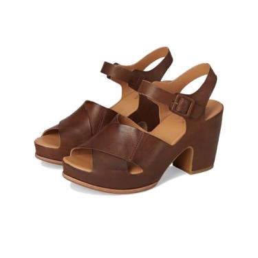 Imagem de KORK-EASE Sandália feminina de salto San Isabel, Terra marrom, 41