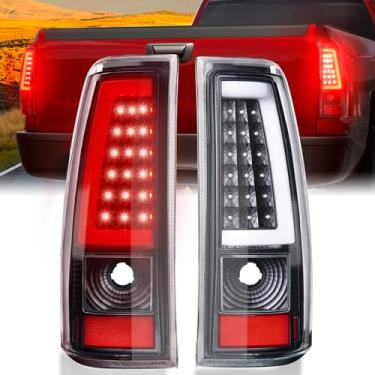 Imagem de SPBREW Conjunto de luzes traseiras de LED adequado para Chevy Silverado 1999 2000 2001 2002, luzes traseiras compatíveis com 99-02 Silverado 1999-2007 GMC Sierra Classic, lanterna traseira de caminhão
