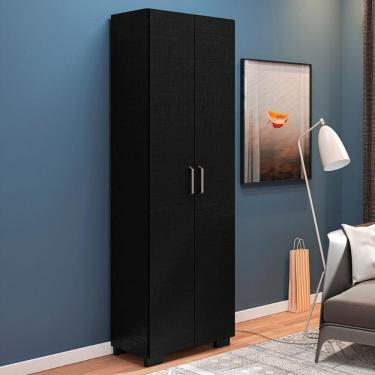 Imagem de Estante Para Decoração Com 2 Portas Curitiba Preto