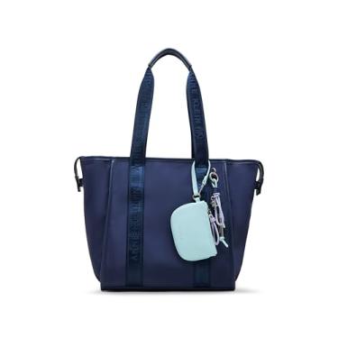 Imagem de Anne Klein Bolsa feminina de nylon média, meia-noite, Meia-noite, Medium