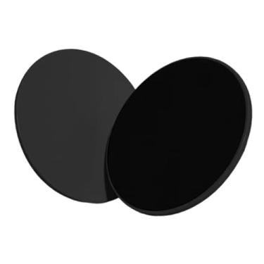 Imagem de simhoa 2PCS Sliders Core Sliders Dupa -Lidra Discos deslizantes Equipamentos de exercícios portáteis para exercícios em casa Melhorar o equilíbrio Força do, Preto