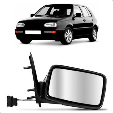 Imagem de Retrovisor Golf 1994 1995 1996 1997 Com Controle - SP ACESSÓRIOS, Dire