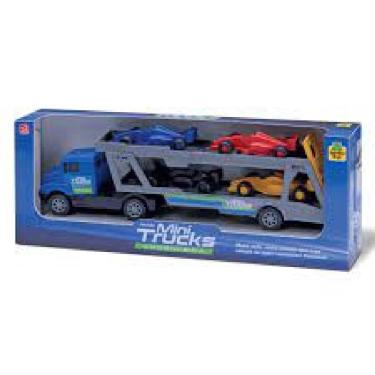 Imagem de Caminhão Cegonha Mini Truck Formula Sortido - Samba Toys 00
