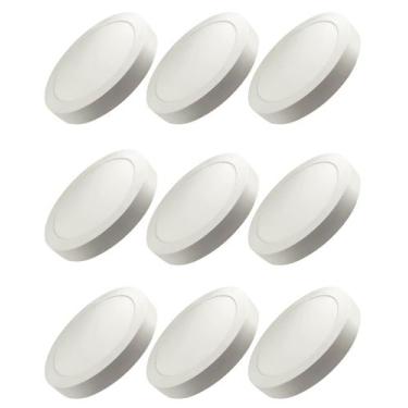 Imagem de 9 Plafon Superled Sobrepor 24w Biv 6500k Redondo Ourolux