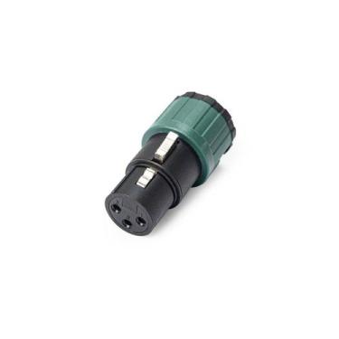Imagem de Conector santo angelo xlr linha femea low profile rotativo