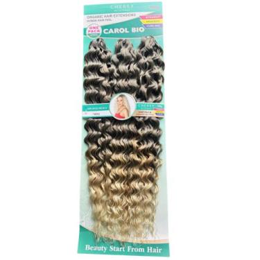 Imagem de Cabelo Cacheado Cherey Carol Fibra Bio Orgânico Premium 70cm - BBLESS,