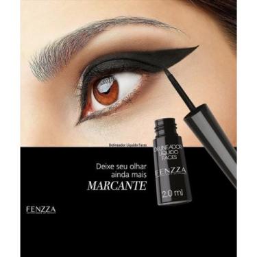Imagem de Delineador líquido preto faces fenzza dl06