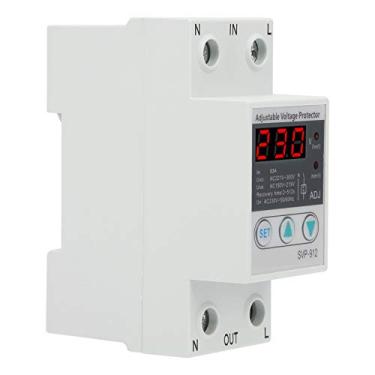 Imagem de Protetor de Subtensão Ajustável, Proteção contra Sobretensão e Subtensão, Display de Tensão para Casa, SVP‑912 (63a)