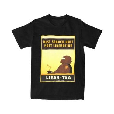 Imagem de Camiseta Vintage Helldivers 2 Malevelon Creek Veteran Party - Unissex,