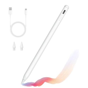 Imagem de Caneta Stylus para iPad com rejeição de palma e carregamento rápido, Active Pencil compatível com Apple iPad Pro (2018-2023) (11/12,9 polegadas), iPad Air 3/4/5, iPad 10/9/8/7/6, iPad Mini 5/6