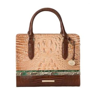 Imagem de BRAHMIN Bolsa Cami, Honey Brown Devonshire, marrom mel, Marrom mel
