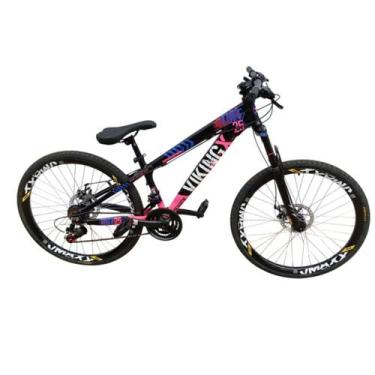 Imagem de Bicicleta Vikingx Tuff 25 Aluminio 24v Freio Hidraulico Suspensão Dian