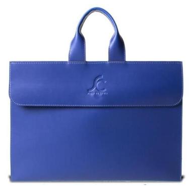 Imagem de Pasta Bidim Artlux Notebook com Alça, Azul