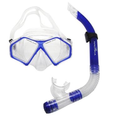 Imagem de Kit De Mergulho Spider Ntk Azul Azul
