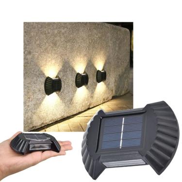 Imagem de Luminaria Solar Spot Balizador Andarela De Parede Resistente