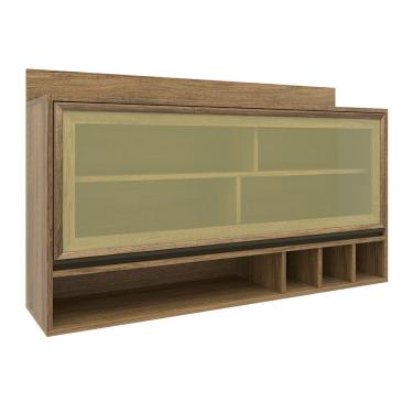 Imagem de Armário Aéreo 1,20 1 Porta Com Vidro Batrol