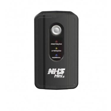 Imagem de Nobreak Mini 4 600va Memória Flash Interna Nhs Preto Bivolt