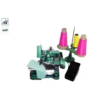 Imagem de Overlock Portatil C Motorzinho Acoplado, Pedal, Acessorios