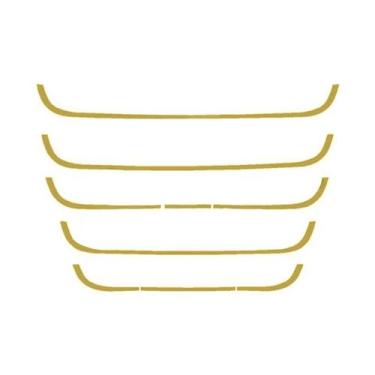 Imagem de Aplique Moldura Grade Para Daf XF - Espelhado Conjunto - Venka