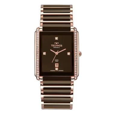 Imagem de Relógio Technos Feminino Ceramic-saphire Rosé - Gn10az-1m Gn10az-1m