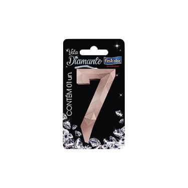 Imagem de Velas Aniversário Decorativas Diamante Lindas
