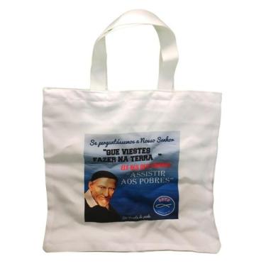 Imagem de Ecobag ecologica personalizada São Vicente de Paulo - Coleção Tea & Am