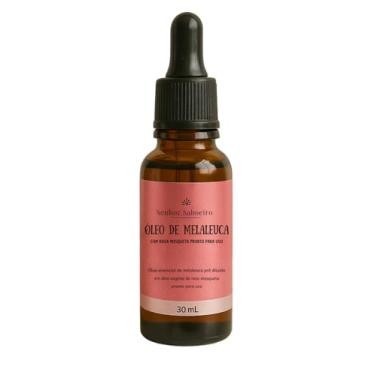 Imagem de Óleo de Rosa Mosqueta Puro com Óleo Essencial de Melaleuca Pronto para Uso Corporal - Clareador, Reduz Celulites, Estrias Acnes - 30 mL