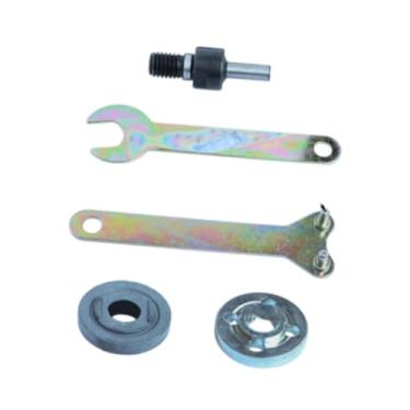 Imagem de Gralara Adaptador de broca e esmerilhadeira angular Conversão de broca para esmerilhadeira Chave inglesa Suporte de disco Mandris de eixo de de metal, Conjunto de Haste de 6 Mm