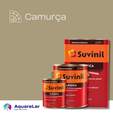 Imagem de Clássica Suvinil Fosco, CAMURÇA, 900ML