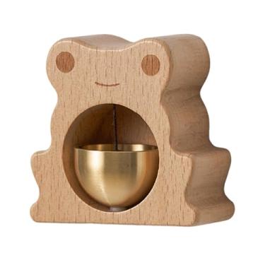 Imagem de Generic Sino de vento para lojistas, presentes, decoração, enfeite fofo, sino de portão, para abertura de porta, janela, geladeira, entrada de negócios, Sapo