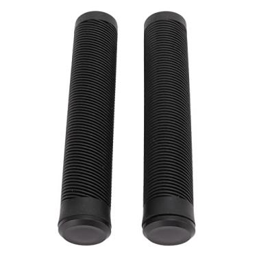 Imagem de Drfeify Grips Ergonômicos de Bicicleta de Borracha TPE TPE Anti Slip Slip Soft Confortável Grip para Bicicleta de Engrenagem Fixa 1 par (Preto)