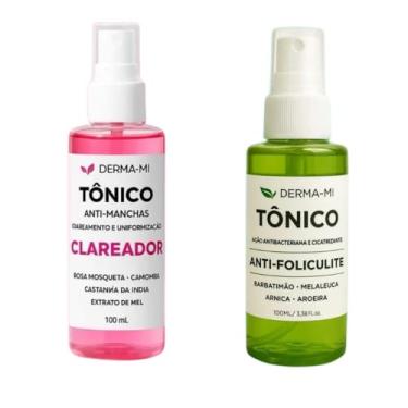 Imagem de 2 Tônicos Clareador e Adstringente Spray 100ml cada