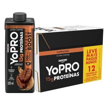 Imagem de Bebida Láctea Cappuccino 15g de proteínas 250ml - 12 unidades