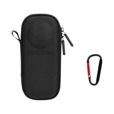 Imagem de Insta360 X5 X4 Câmera Mini Estojo De Transporte PU Nylon Bolsa De Arma