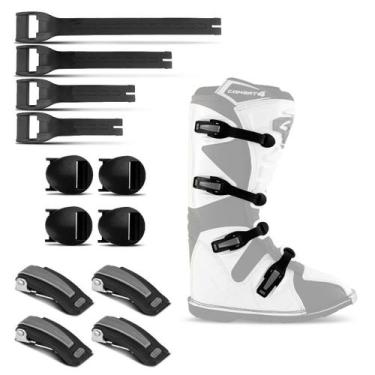 Imagem de Kit Reparo para Bota Motocross Trilha Off Road Pro Tork Combat 4, Pret