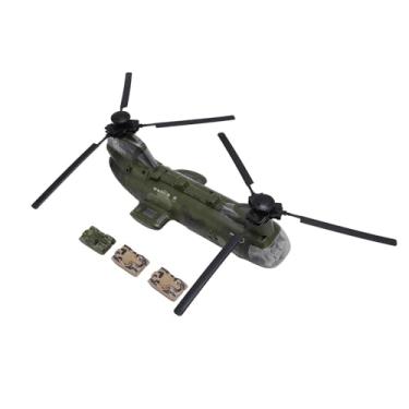 Imagem de Generic Transporte de Helicópteros, Modelo de Brinquedo para Crianças para Crianças Pequenas Iluminação Colorida Iluminação para (Verde)