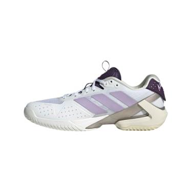 Imagem de adidas Tênis feminino Ftwwht/Powplu/Aurplu Adizero Ubersonic 5 W NM FTWR whitePowder Aurora Plum 38 EUA, Branco/ameixa em pó/ameixa aurora, 6.5 Wide