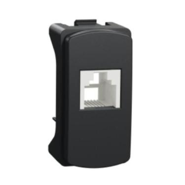 Imagem de Tomada Telefone Rj11 2 Fios Grafite Miluz S3B74901 Schneider