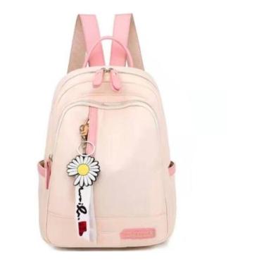 Imagem de Mochila Media Feminina Impermeável Pequena Barata Pratica Moderna Vári