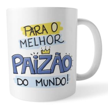 Imagem de Voar Personalizados, Caneca para o melhor Paizão do mundo - Pai carinhosa pais