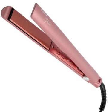 Imagem de Chapa Chapinha de Cabelo Taiff Gloss Rose Chapinha Led 150c A 230c Biv