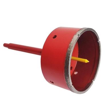 Imagem de Serra Copo Diamantada Com Haste 110Mm Guia  Htom