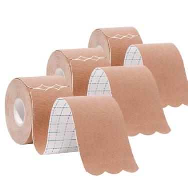 Imagem de ANAMPION Fita Kinesiology Tape Pro Para Esportes Atléticos (3 Rolos, 60 Tiras Pré-Cortadas) À Prova D'Água, Respirável E Sem Látex Tornozelos, Pulsos Joelhos, Fitas Elásticas Corrida, Tênis Natação