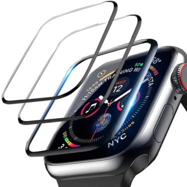 Imagem de Protetor De Tela De Vidro Temperado 3D Para Apple Watch Series 7 6 5 4